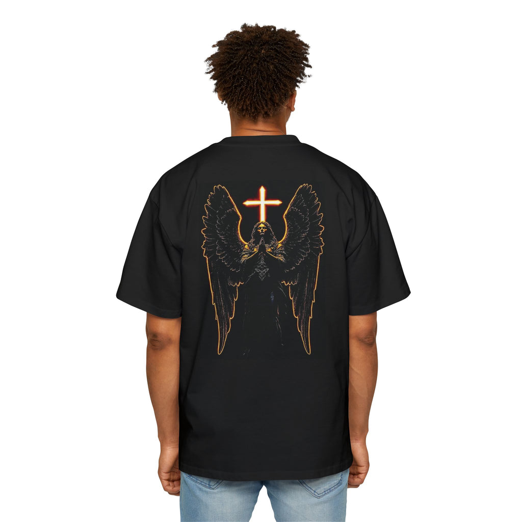Men's Heavy Oversize Holy angel T-shirt
